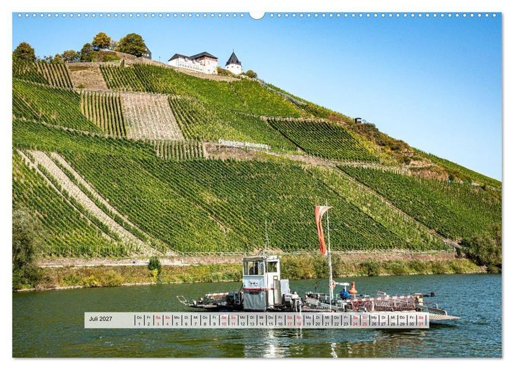 Produktbild: Unterwegs entlang der Mosel (hochwertiger Premium Wandkalender 2027 DIN A2 quer), Kunstdruck in Hochglanz