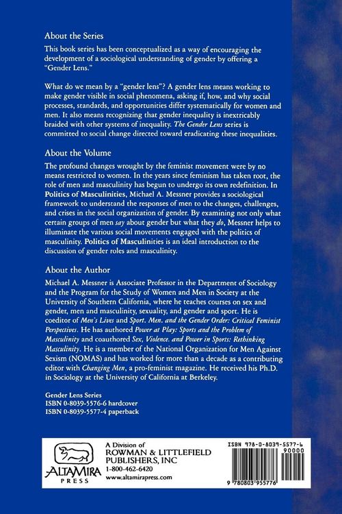Produktbild: Politics of Masculinities