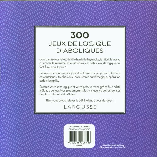 Produktbild: 300 jeux de logique diaboliques