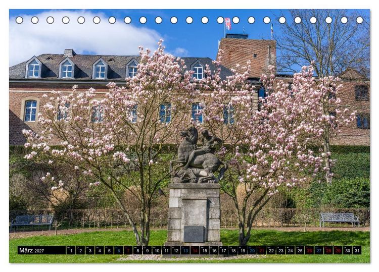 Produktbild: Sehenswertes Wassenberg (Tischkalender 2027 DIN A5 quer), CALVENDO Monatskalender