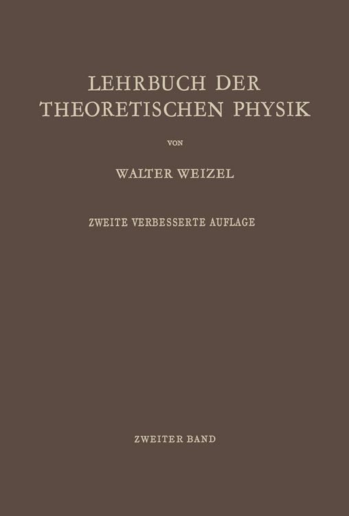 Produktbild: Lehrbuch der Theoretischen Physik