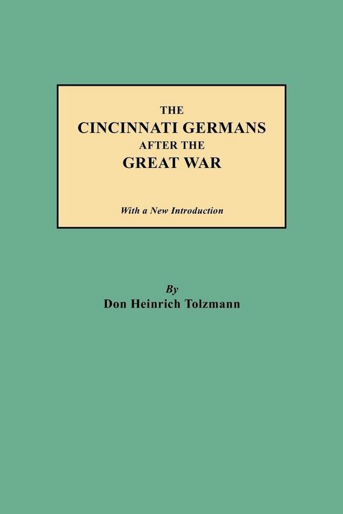 Produktbild: Cincinnati Germans After the Great War