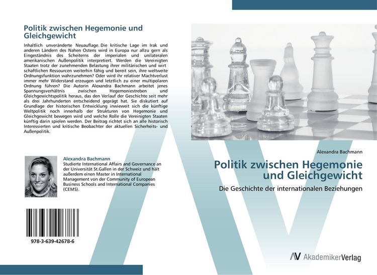Produktbild: Politik zwischen Hegemonie und Gleichgewicht
