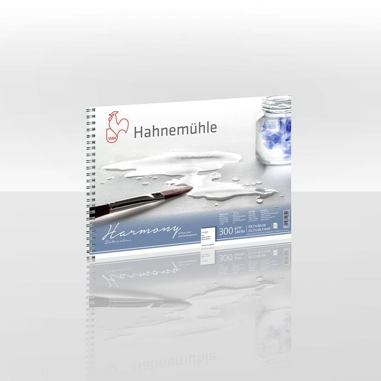 Produktbild: Hahnem&uuml;hle Papier Harmony Watercolour, DIN A 3, 300 g/m&sup2;