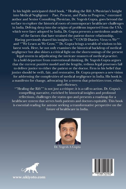 Produktbild: Healing the Rift A Physician's Insight into Medical Negligence