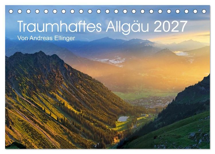 Produktbild: Traumhaftes Allg&auml;u (Tischkalender 2027 DIN A5 quer), CALVENDO Monatskalender