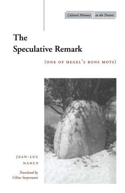 Produktbild: The Speculative Remark