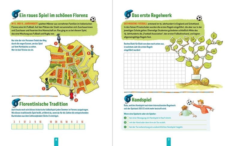 Produktbild: Das große Fußball-Rätselbuch