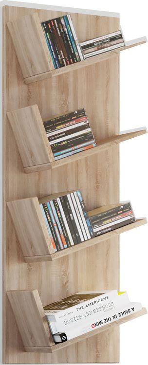 Produktbild: Holz Wandregal H&auml;ngeregal Regal Deko Board Lansi