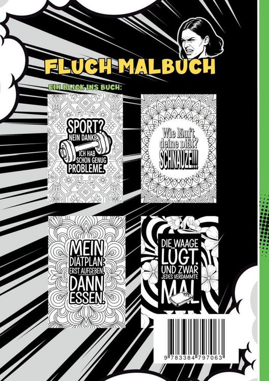 Produktbild: Schimpfmalbuch Schei&szlig; Di&auml;t!