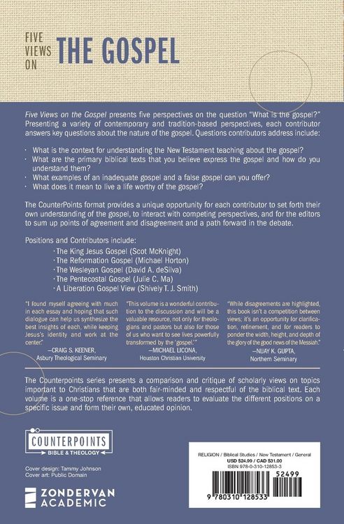 Produktbild: The Five Views on the Gospel