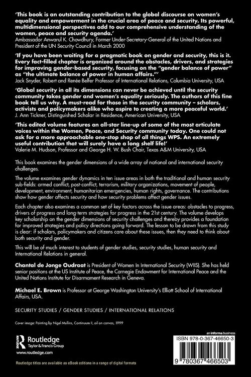 Produktbild: The Gender and Security Agenda
