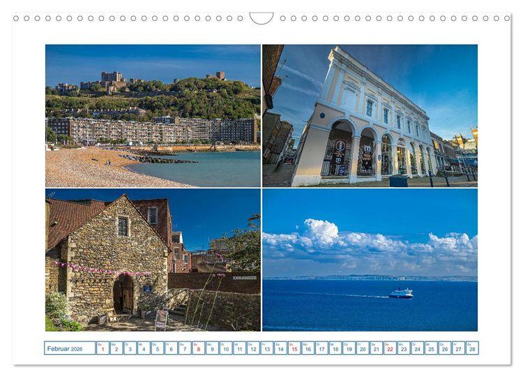 Produktbild: Dover - Tor zu England (Wandkalender 2026 DIN A3 quer), CALVENDO Monatskalender