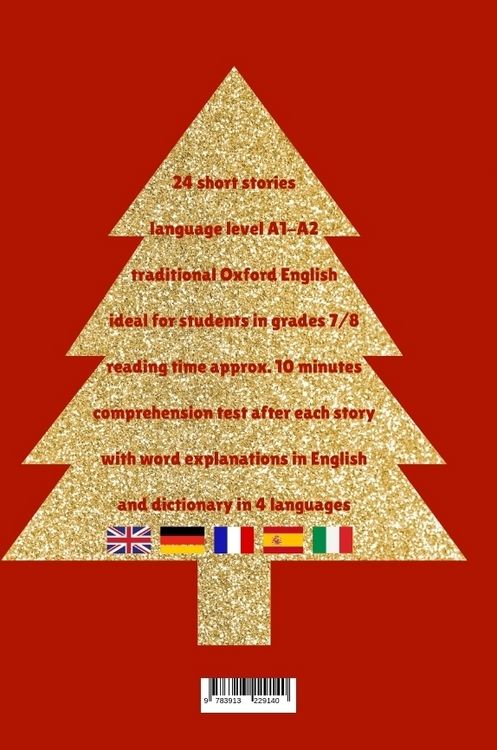Produktbild: 24 neue englische Kurzgeschichten zu Weihnachten