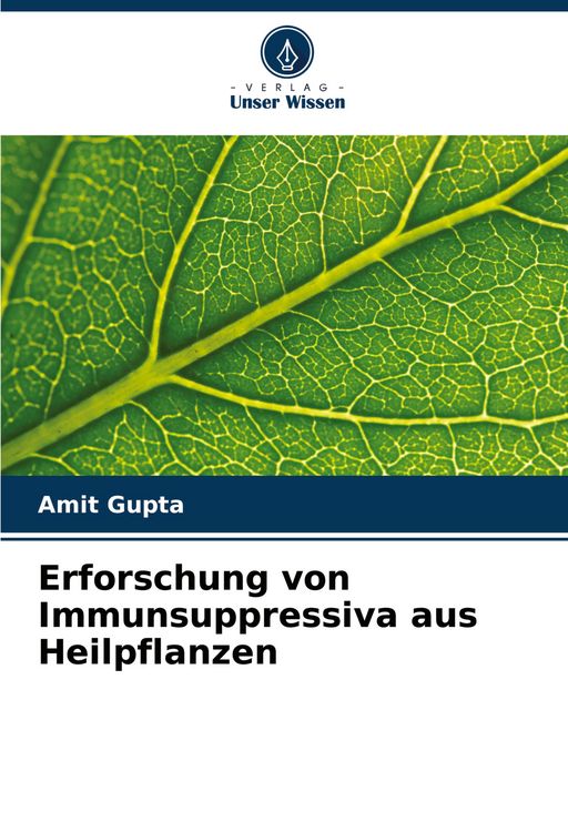 Produktbild: Erforschung von Immunsuppressiva aus Heilpflanzen