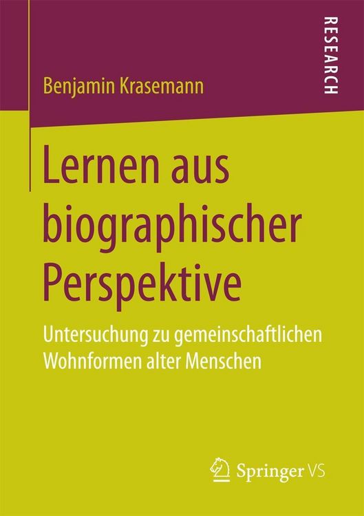 Produktbild: Lernen aus biographischer Perspektive