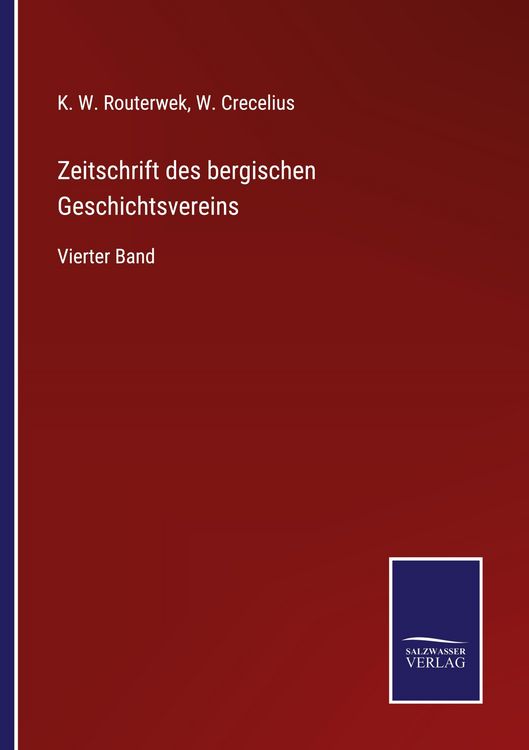 Produktbild: Zeitschrift des bergischen Geschichtsvereins