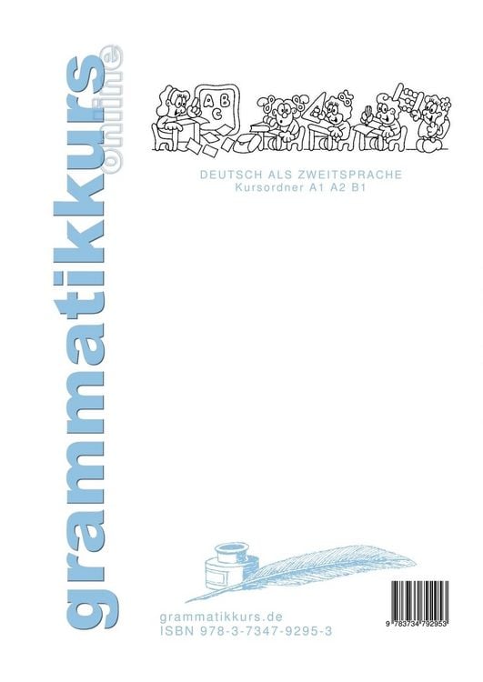 Produktbild: deutsche Grammatik A1 A2 B1