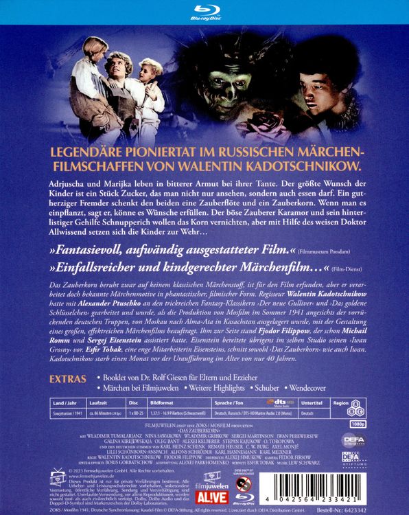 Produktbild: Das Zauberkorn (Filmjuwelen / DEFA-M&auml;rchen)