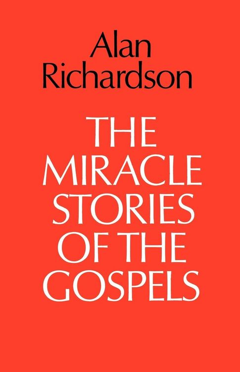 Produktbild: The Miracle Stories of the Gospels