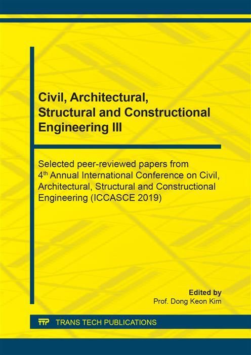 Produktbild: Civil, Architectural, Structural and Constructional Engineering III