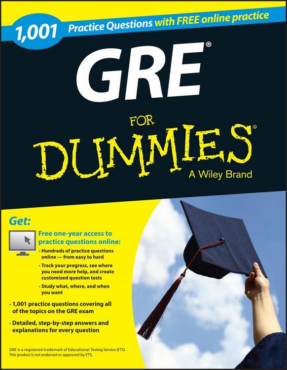 Produktbild: GRE 1,001 Practice Questions For Dummies
