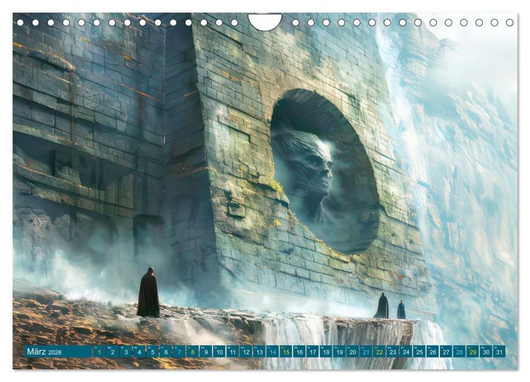 Produktbild: Mystische r&auml;tselhafte Orte (Wandkalender 2026 DIN A4 quer), CALVENDO Monatskalender