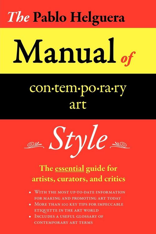 Produktbild: Manual of Contemporary Art Style