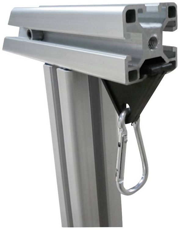 Produktbild: TRU COMPONENTS End connection plate 3030 TC-10493216 Halterung Kunststoff, Stahl verzinkt 1 St.