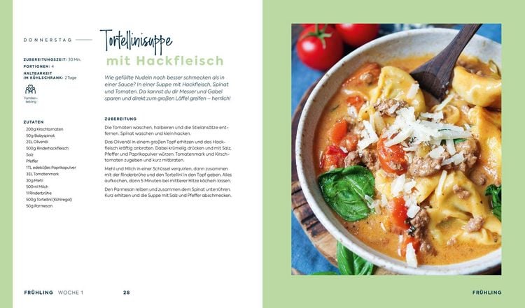 Produktbild: Stressfrei kochen mit Wochenpl&auml;nen