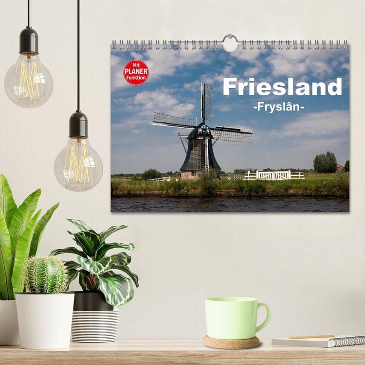 Produktbild: Friesland - Fryslan (Wandkalender 2026 DIN A4 quer), CALVENDO Monatskalender