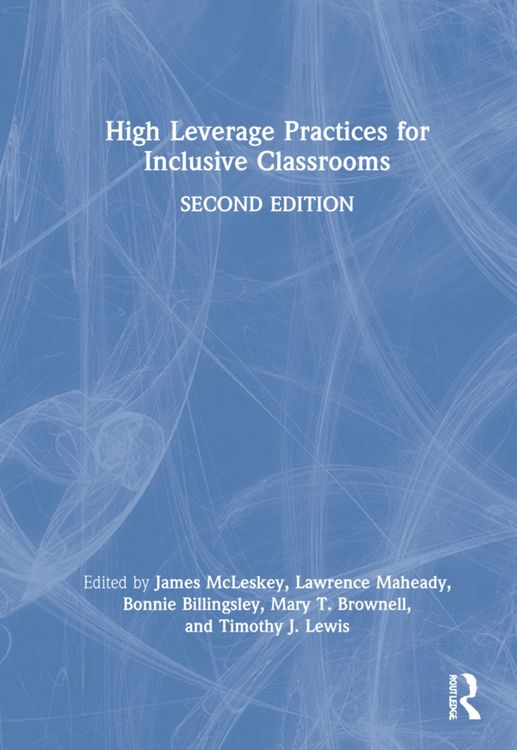 Produktbild: McLeskey, J: High Leverage Practices for Inclusive Classroom
