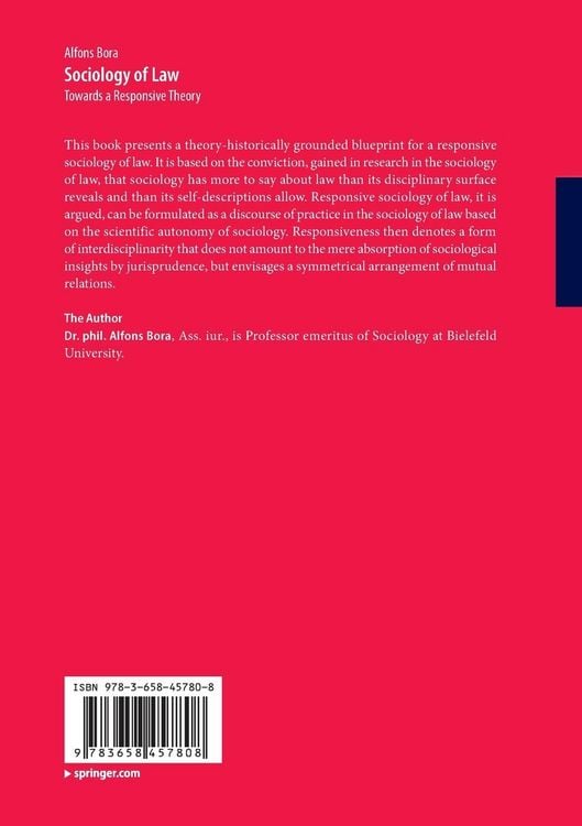 Produktbild: Sociology of law