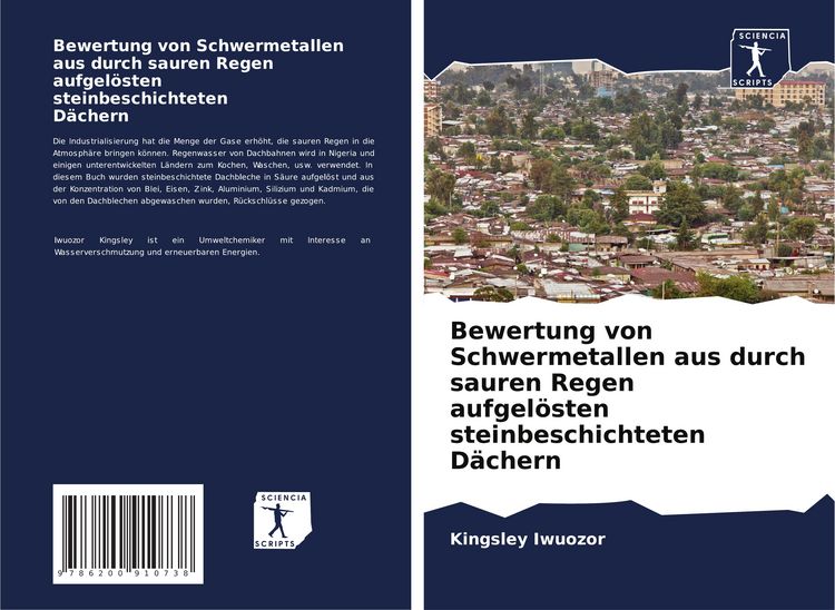 Produktbild: Bewertung von Schwermetallen aus durch sauren Regen aufgel&ouml;sten steinbeschichteten D&auml;chern