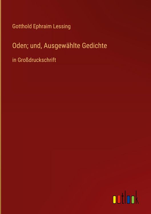 Produktbild: Oden; und, Ausgew&auml;hlte Gedichte