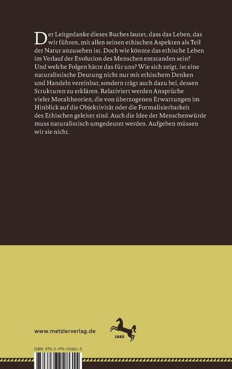 Produktbild: Ethischer Naturalismus