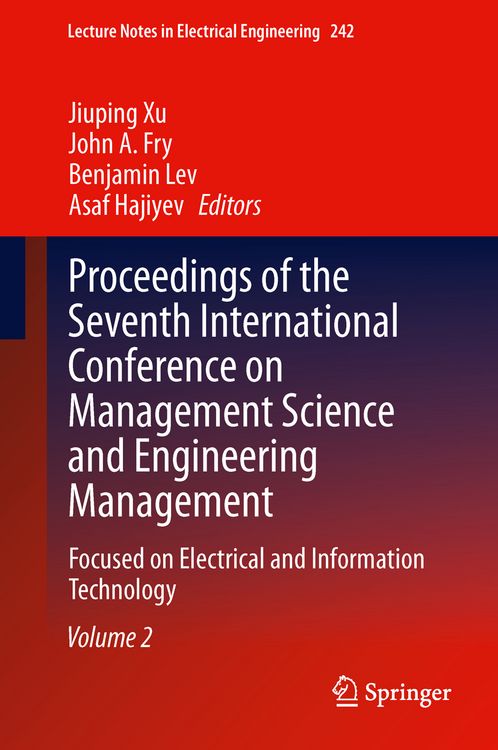 Produktbild: Proceedings of the Seventh International Conference on Management Science and Engineering Management