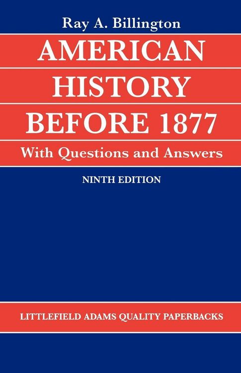 Produktbild: American History before 1877 with Questions and Answers