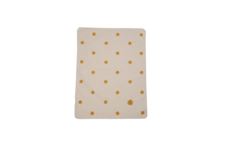 Produktbild: Fussenegger Babydecke "Sonne" inkl. Stick rohwei&szlig;