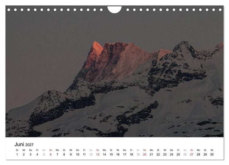 Produktbild: Berner Oberland (Wandkalender 2027 DIN A4 quer), CALVENDO Monatskalender