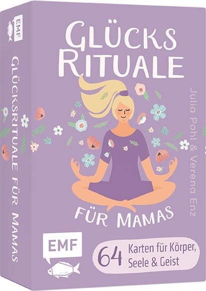 Produktbild: Kartenbox: Glücksrituale für Mamas | Finde Ruhe und Gelassenheit im Familienalltag