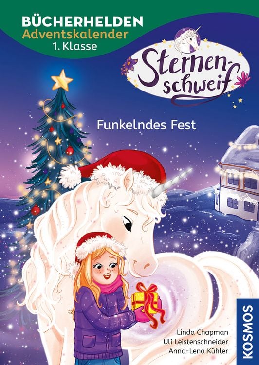 Produktbild: Sternenschweif, B&uuml;cherhelden 1. Klasse, Adventskalender, Funkelndes Fest