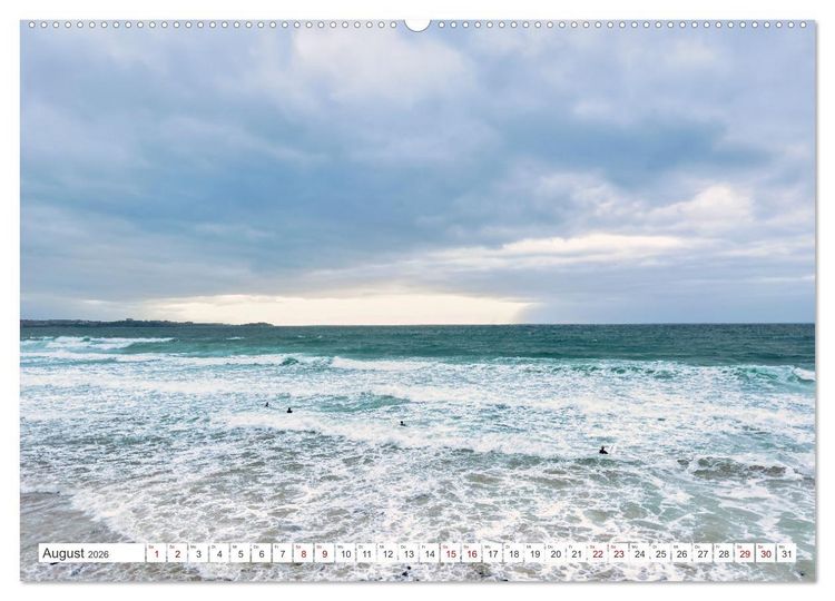 Produktbild: Cornwall - Malerische Landschaften mit grandiosen K&uuml;sten (Wandkalender 2026 DIN A2 quer), CALVENDO Monatskalender