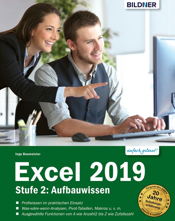 Produktbild: Excel 2019 - Stufe 2: Aufbauwissen