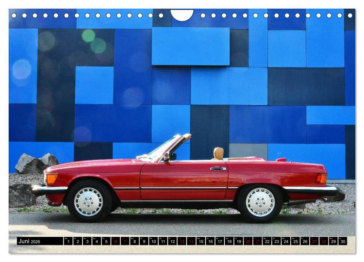 Produktbild: Ein Stern f&uuml;r Amerika - Mercedes Benz 560 SL (Wandkalender 2026 DIN A4 quer), CALVENDO Monatskalender