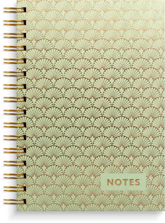 Produktbild: Burde Notizbuch A5 ArtDeco