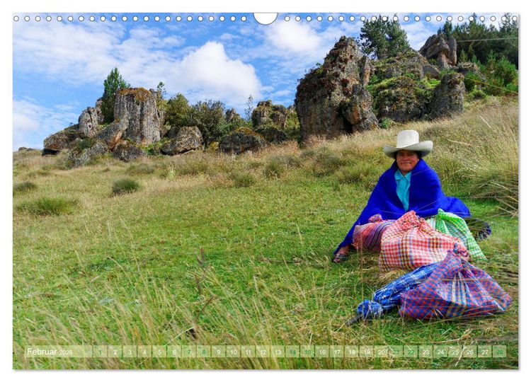 Produktbild: Bekanntes und Unbekanntes Peru (Wandkalender 2026 DIN A3 quer), CALVENDO Monatskalender