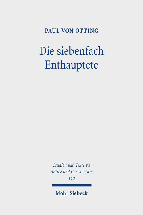 Produktbild: Die siebenfach Enthauptete