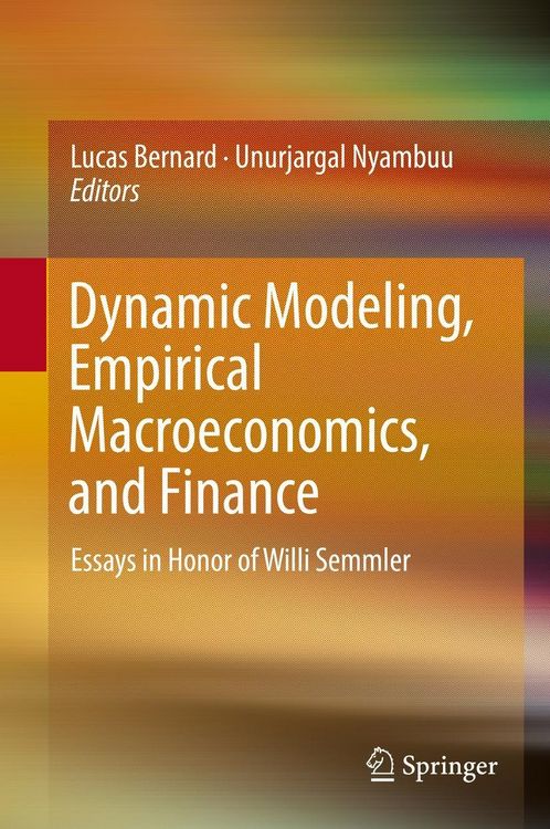 Produktbild: Dynamic Modeling, Empirical Macroeconomics, and Finance
