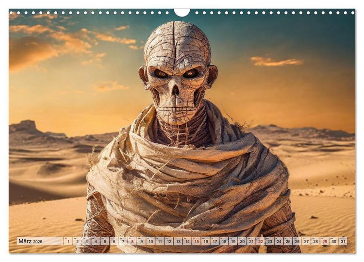 Produktbild: Monster & Mythen (Wandkalender 2026 DIN A3 quer), CALVENDO Monatskalender
